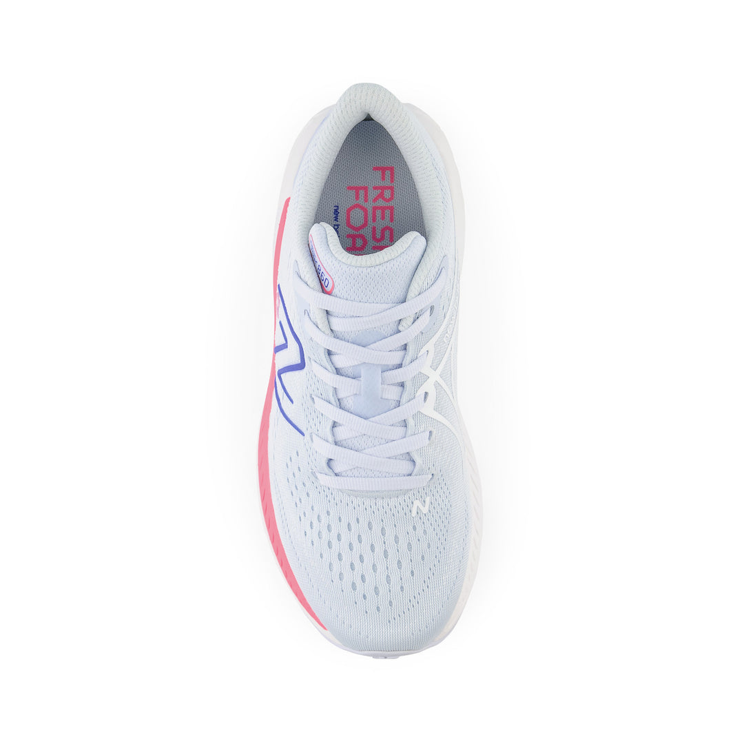 Big Kid's New Balance Fresh Foam X 860v13 Color: Moon Dust with Neon Pink