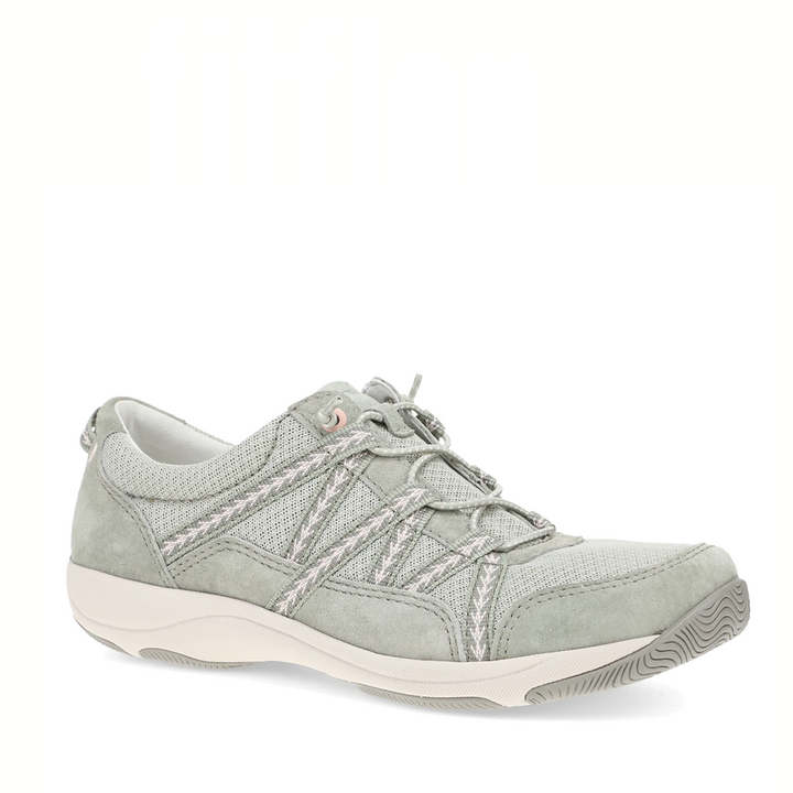 Women's Dansko Harlyn Color: Sage Suede Sneaker 1