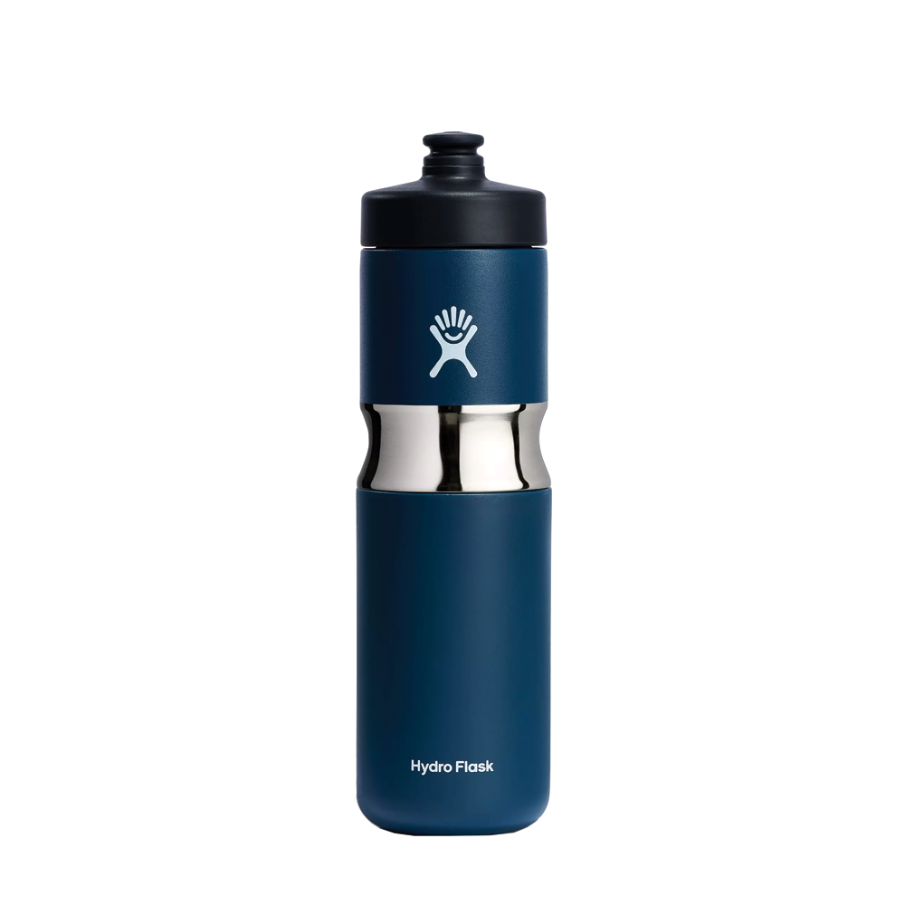 Hydro Flask 20 oz Wide Mouth Sport Cap Color: Indigo