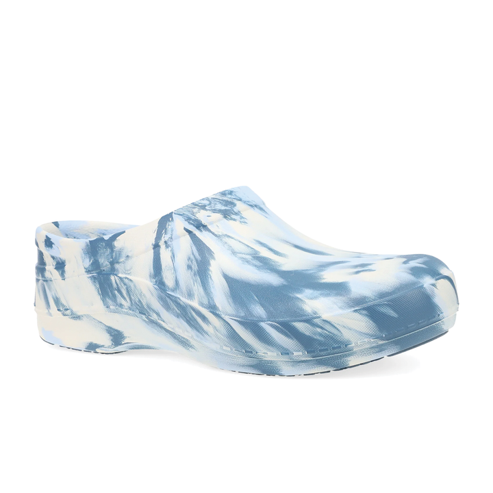 Women's Dansko Kaci Color: Sky Marbled Molded Mule  1