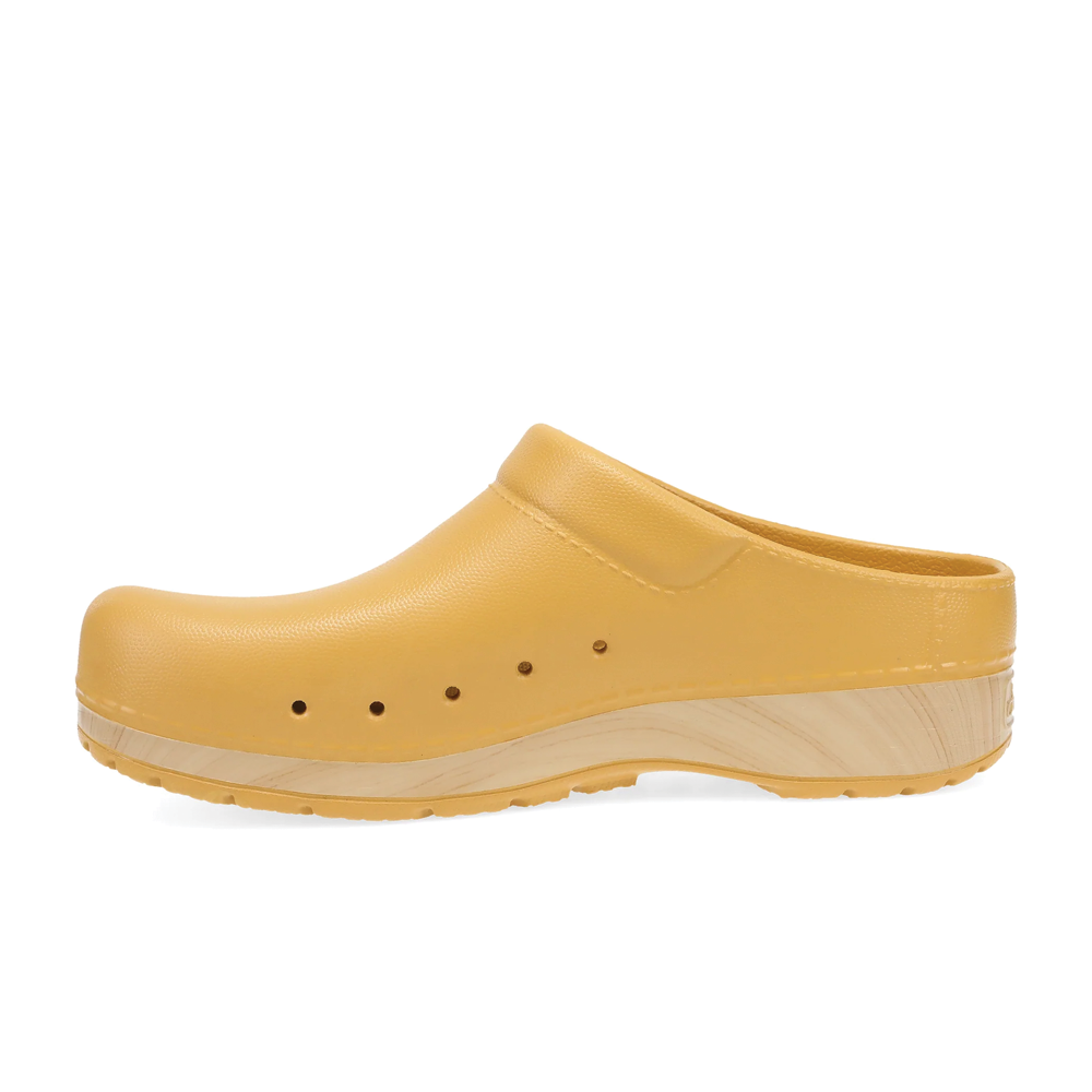 Women's Dansko Kane Color: Mustard EVA Mule 2