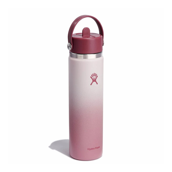 Hydro Flask 24oz Wide Mouth with Flex Straw Cap Color: Bayberry Ombre 3