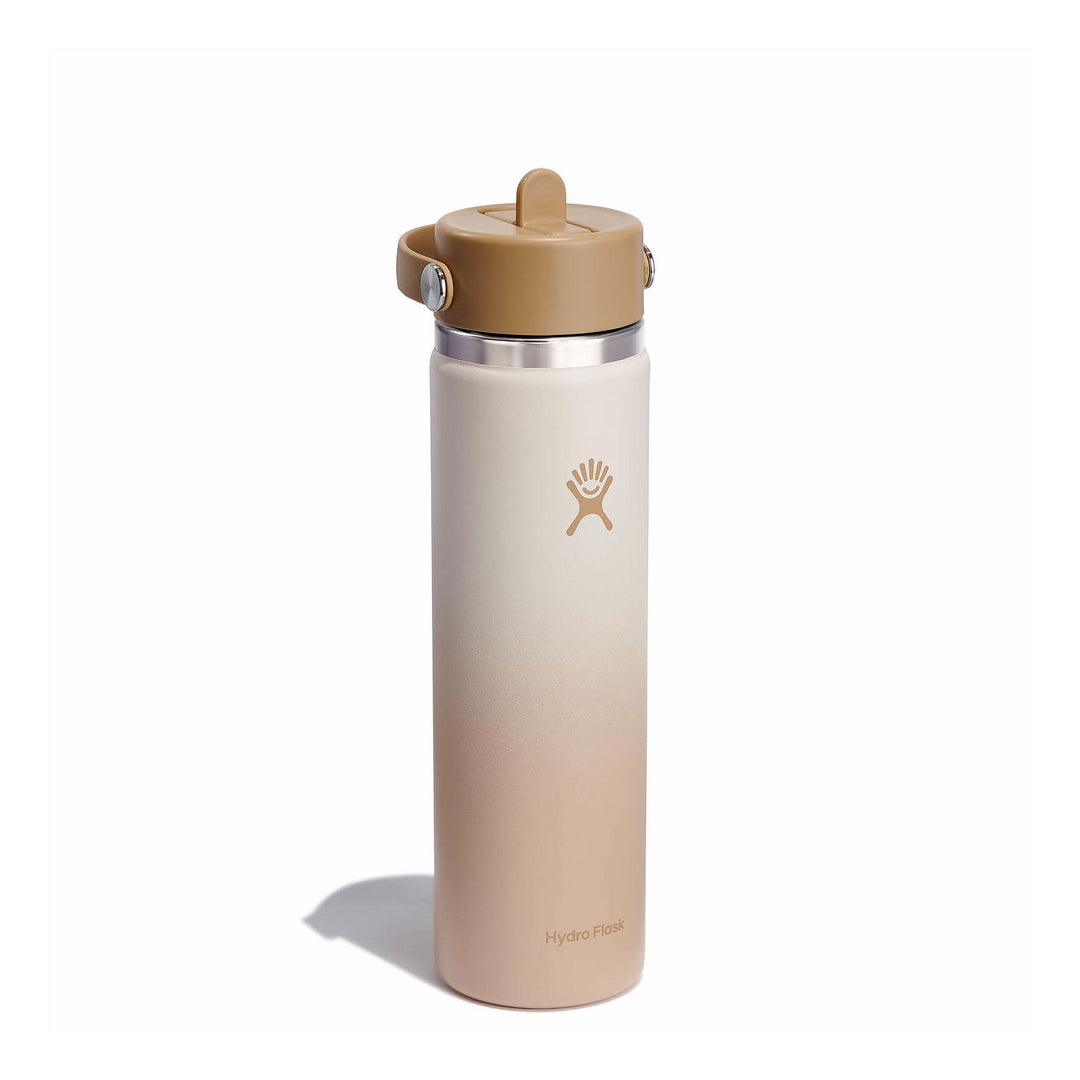 Hydro Flask 24oz Wide Mouth with Flex Straw Cap Color: Honey Ombre  2