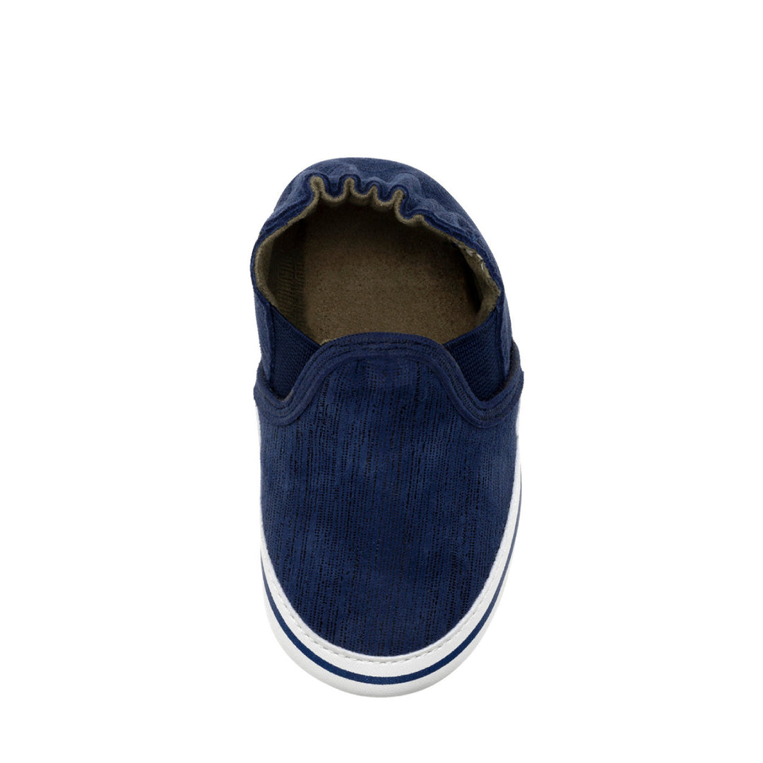 Robeez Liam Basic Soft Soles Color: Navy 