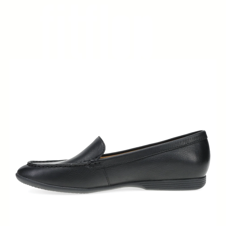 Women's Dansko Lorri Color: Black Tumbled Flat  2