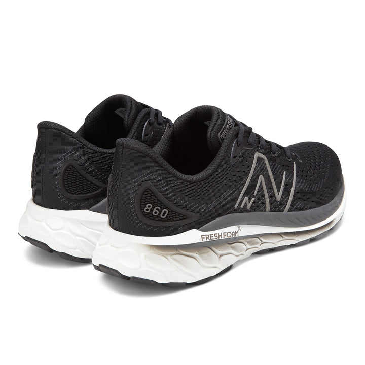 Men's New Balance Fresh Foam X 880v13 Color: Black with White & Magnet 