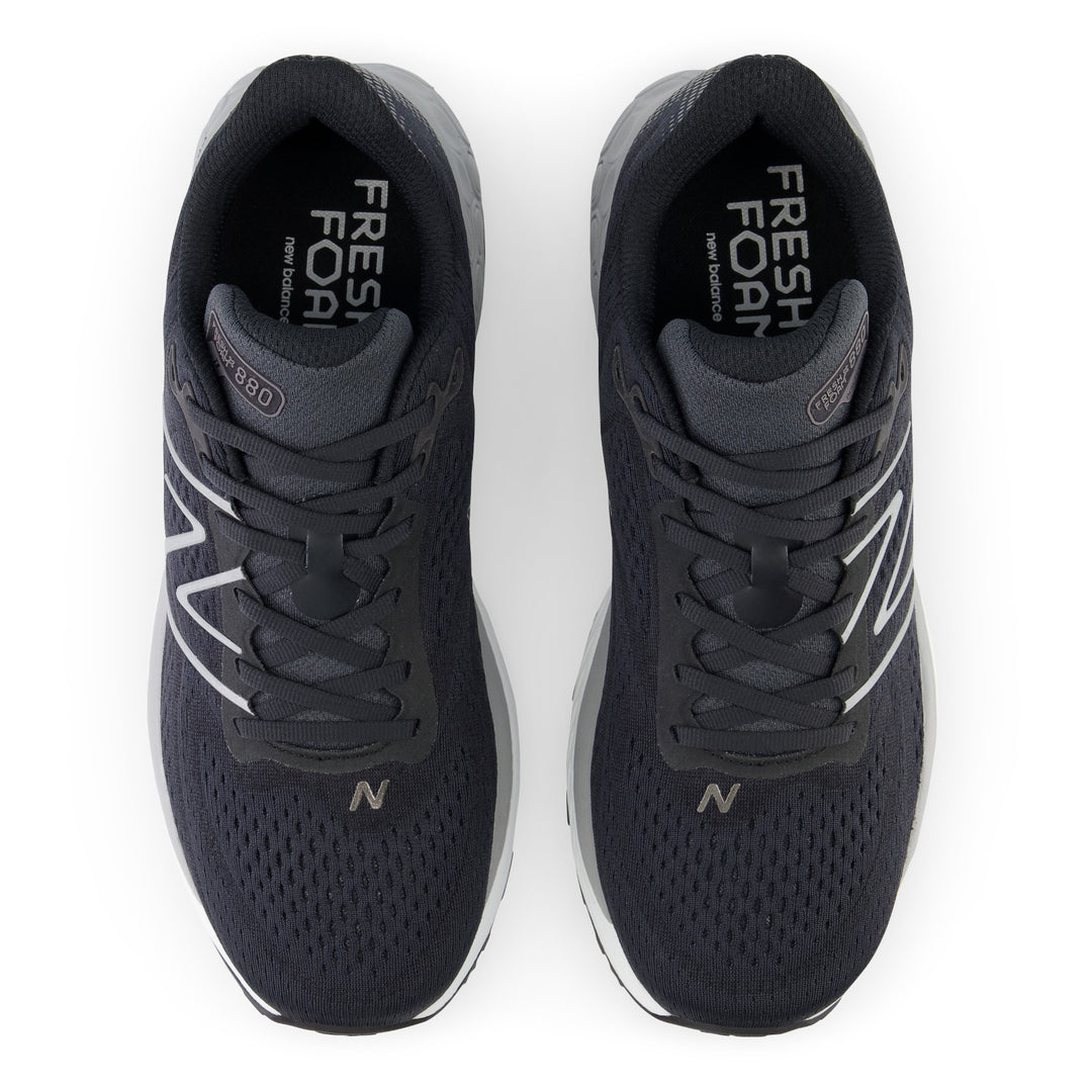 Men's New Balance Fresh Foam X 880v13 Color: Phantom with Black Metallic and White 3