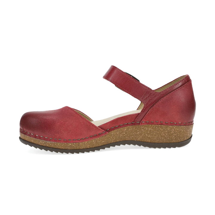 Women's Dansko Mae Mary Jane Color: Red 2