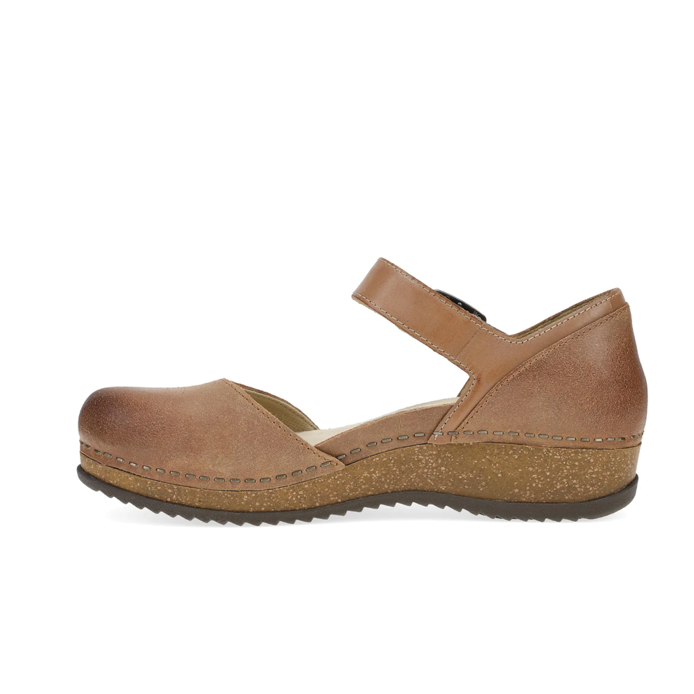 Women's Dansko Mae Mary Jane Color: Tan 2