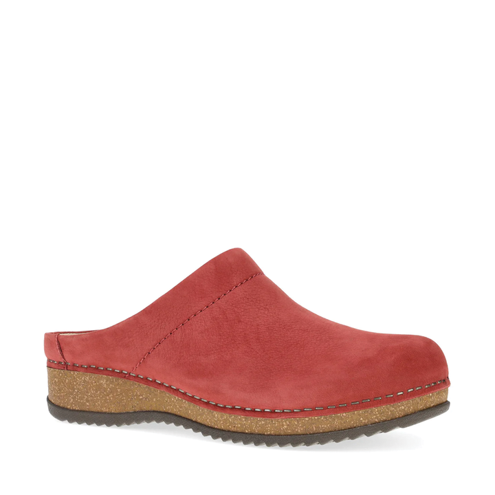 Women's Dansko Mariella Mule Color: Cayenne Milled Nubuck  1