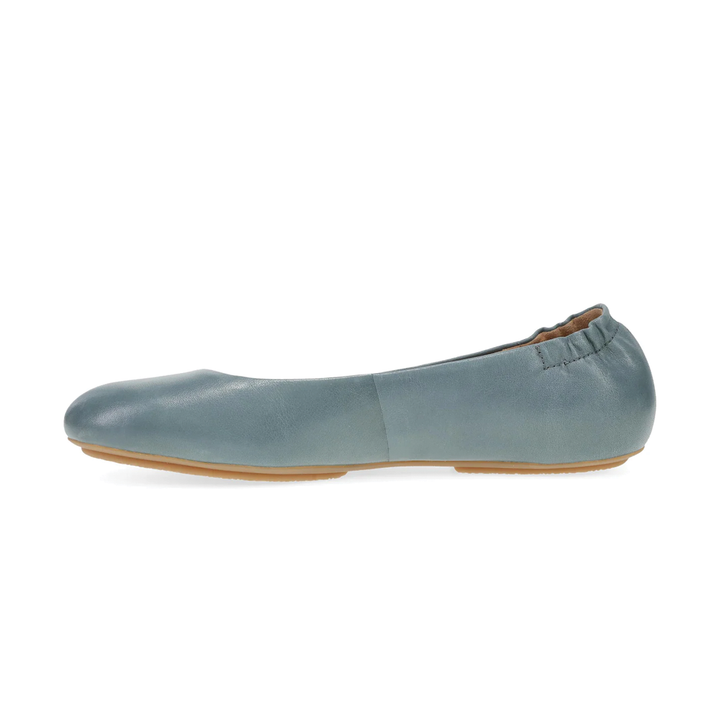 Women's Dansko Mollie Flat Color: Denim Nappa 2