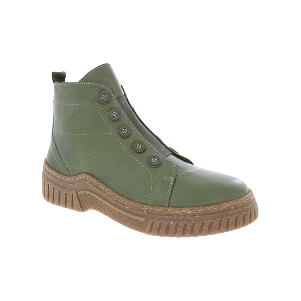 Women's Biza Naomi Boot Color: Olive  1