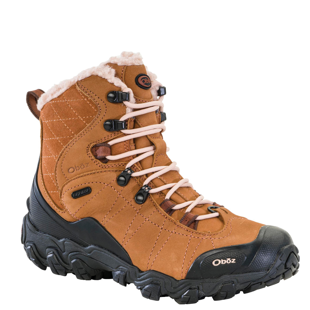 Women's Oboz Bridger 7" Insulated Waterproof Color: Cashew 1