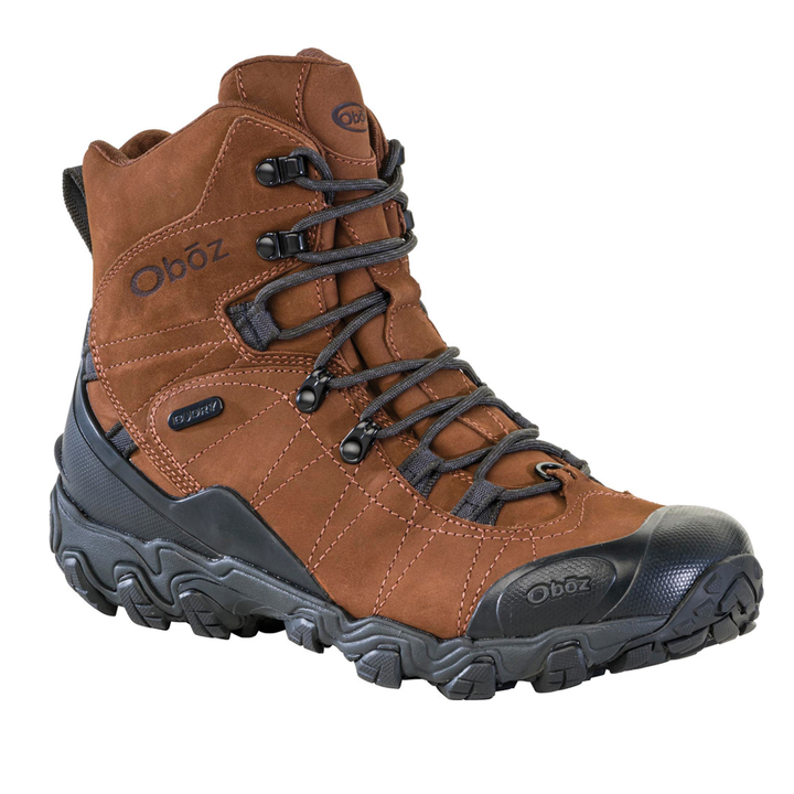 Men's Oboz Bridger 8" Insulated Waterproof Color: Grizzly 1