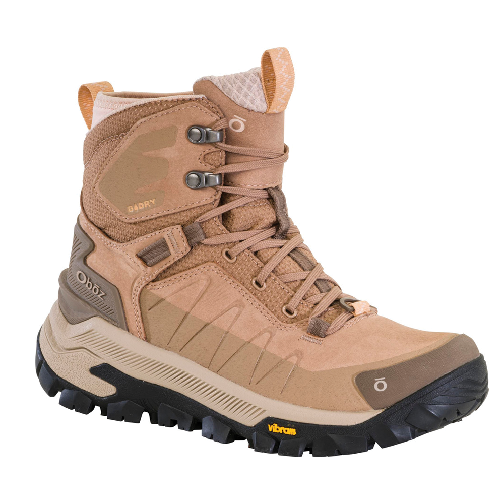 Women's Oboz Bangtail Mid Insulated Waterproof Color: Pika 1