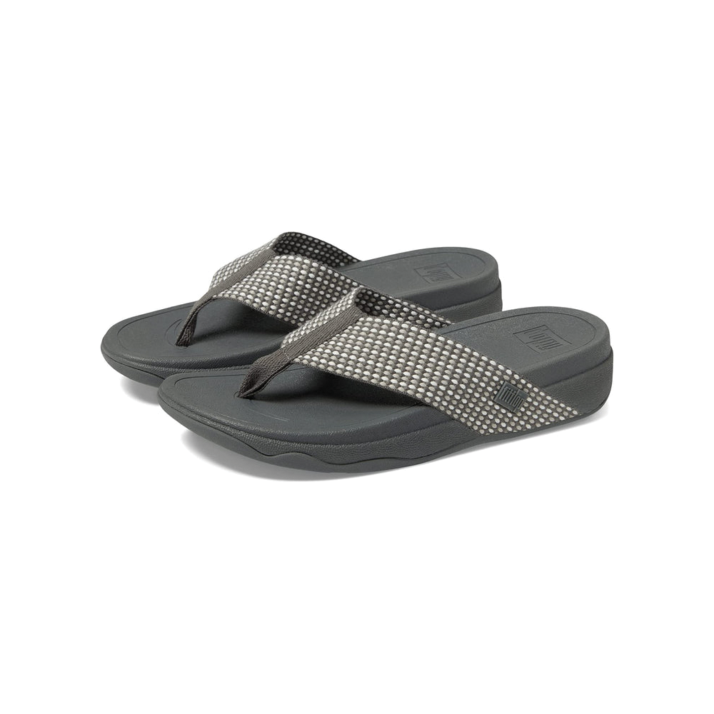 Women's Fitflop Surfa Toe-Post Sandals Color: Pewter Mix 2