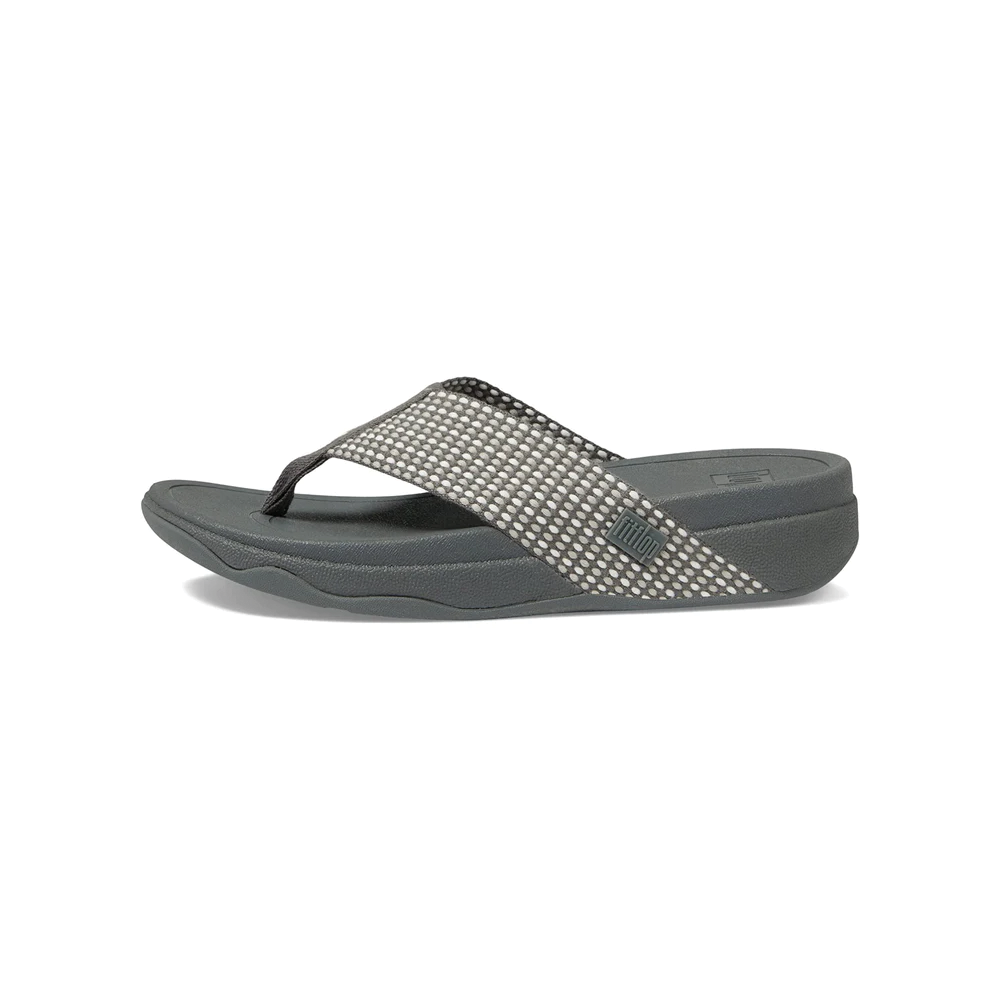 Women's Fitflop Surfa Toe-Post Sandals Color: Pewter Mix 1