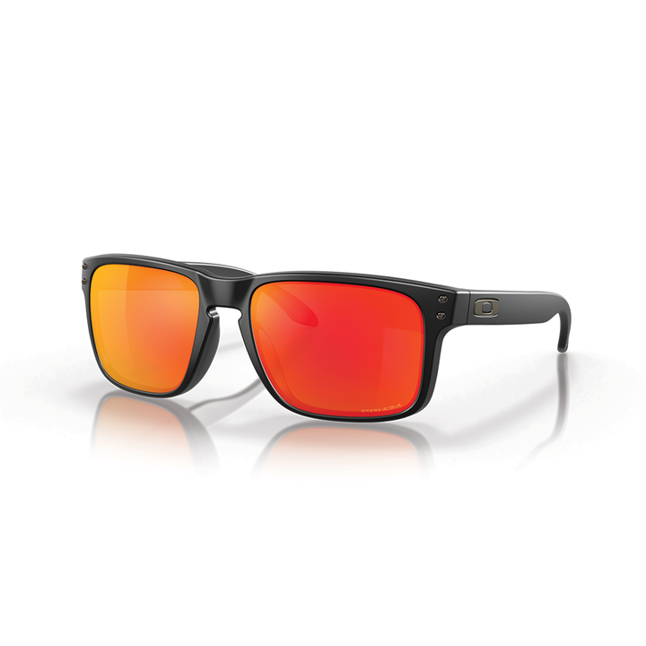 Oakley Holbrook Color: Prizm Ruby Lenses, Matte Black Frame 1