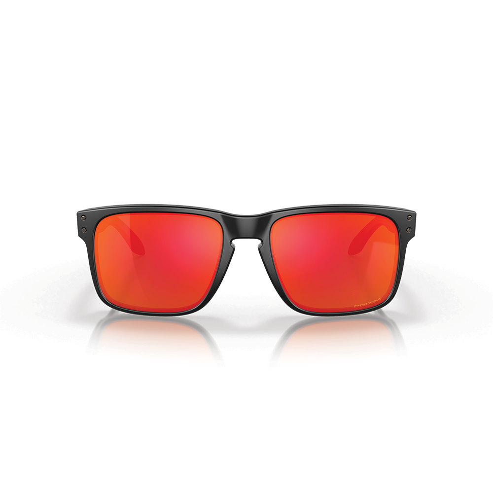 Oakley Holbrook Color: Prizm Ruby Lenses, Matte Black Frame 2