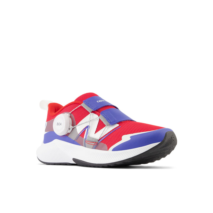 Little Kid's New Balance DynaSoft Reveal v4 BOA Color: True Red  4