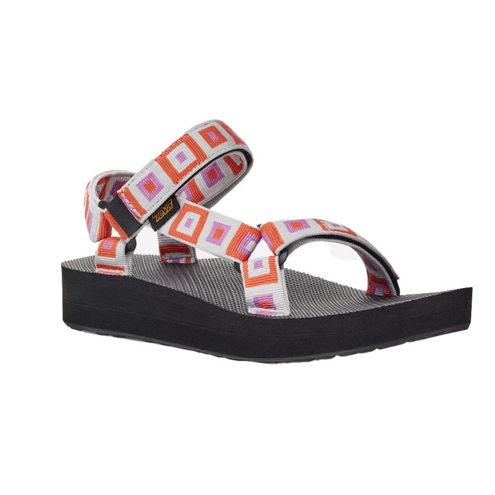 Women's Teva Midform Universal Color: Retro Squares Explore  1