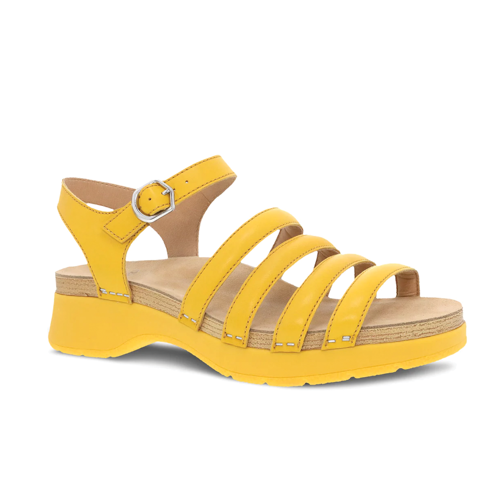Women's Dansko Roxie Sandal Color: Yellow 1