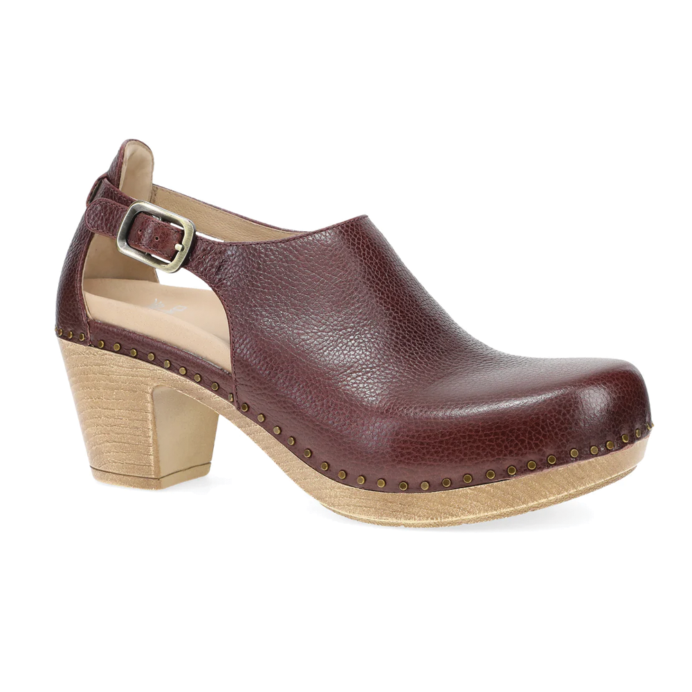 Women's Dansko Sassy Color: Cordovan Milled  1