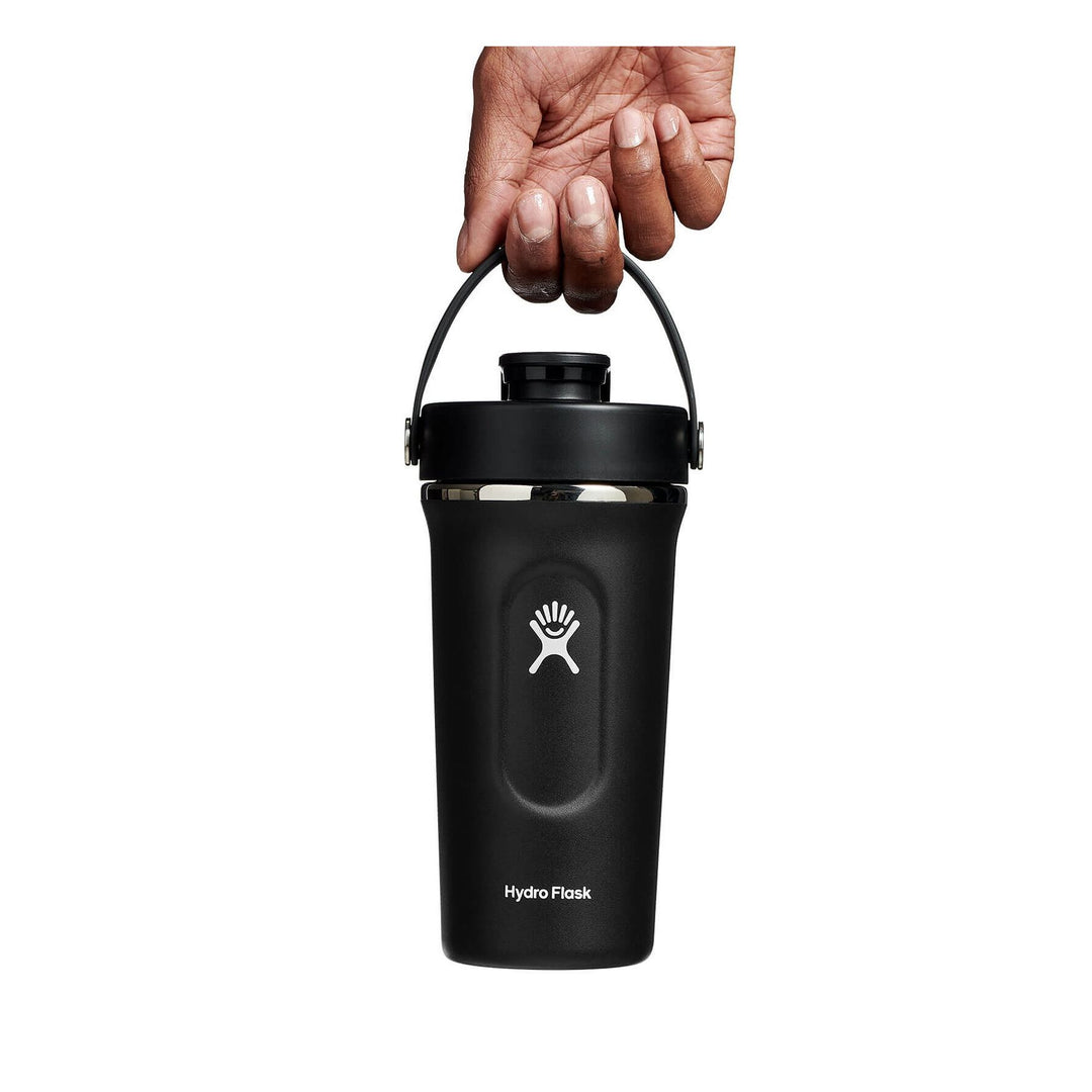 Hydro Flask 24oz Insulated Shaker Bottle Color: Black  1