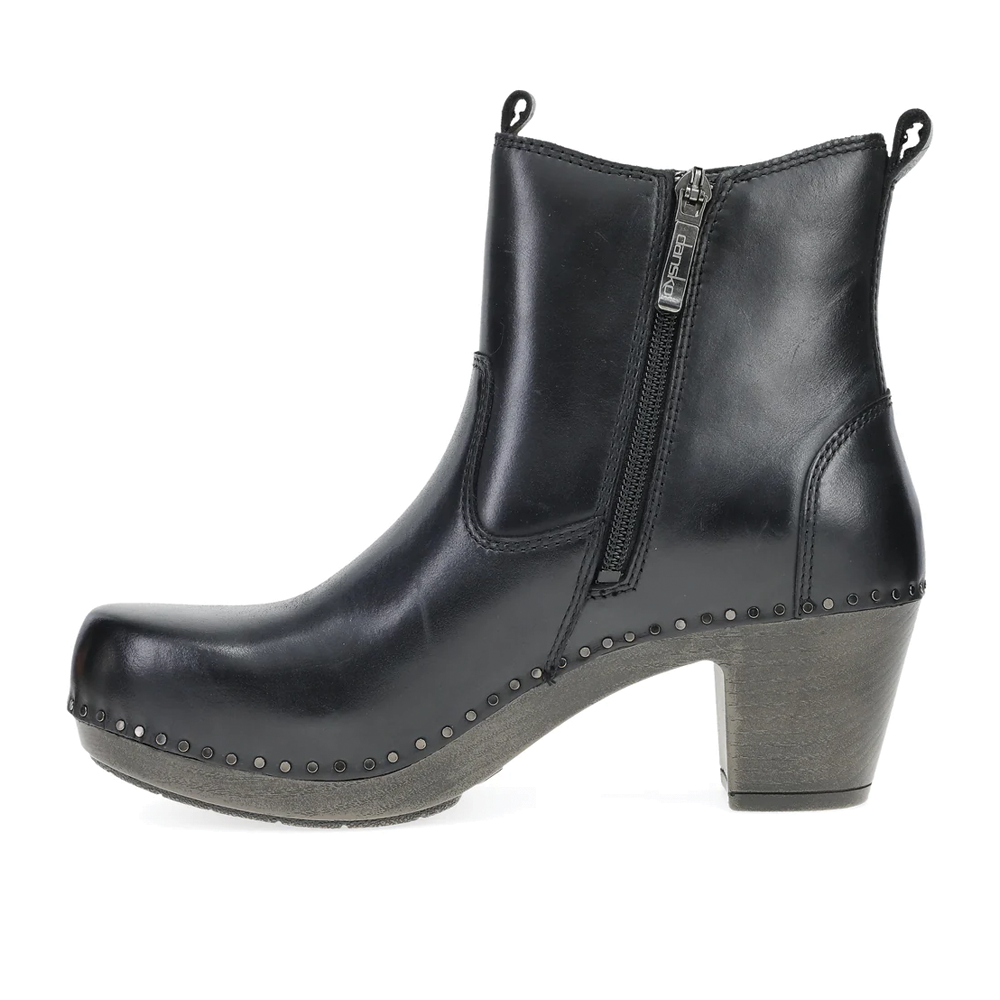 Women's Dansko Shayna Boot Color: Black Burnished Calf 2