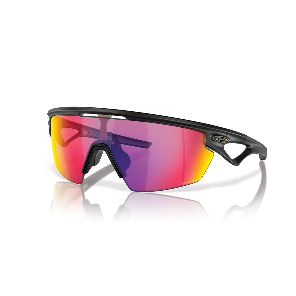 Oakley Sphaera Color: Prizm Road Lenses, Matte Black Frame  1