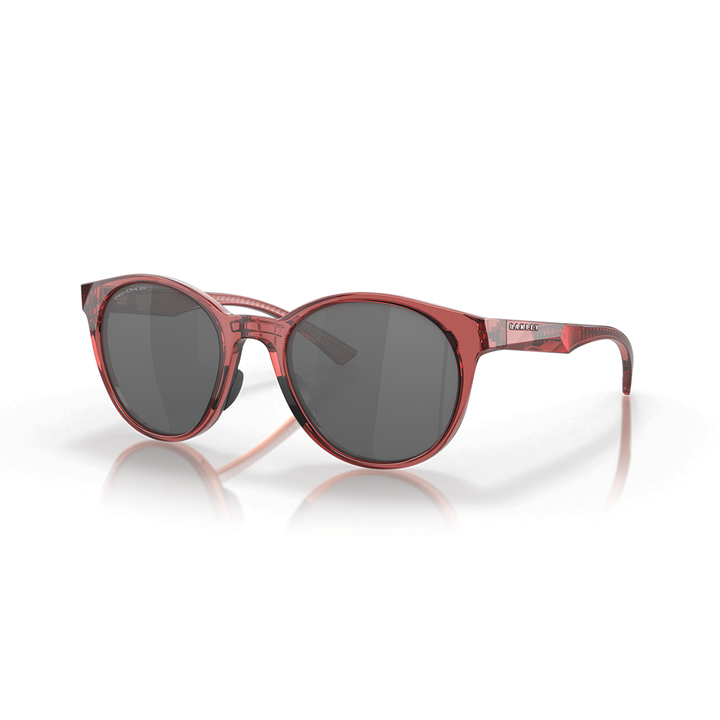 Oakley Spindrift Color: Prizm Black Polarized Lenses, Berry Frame  1