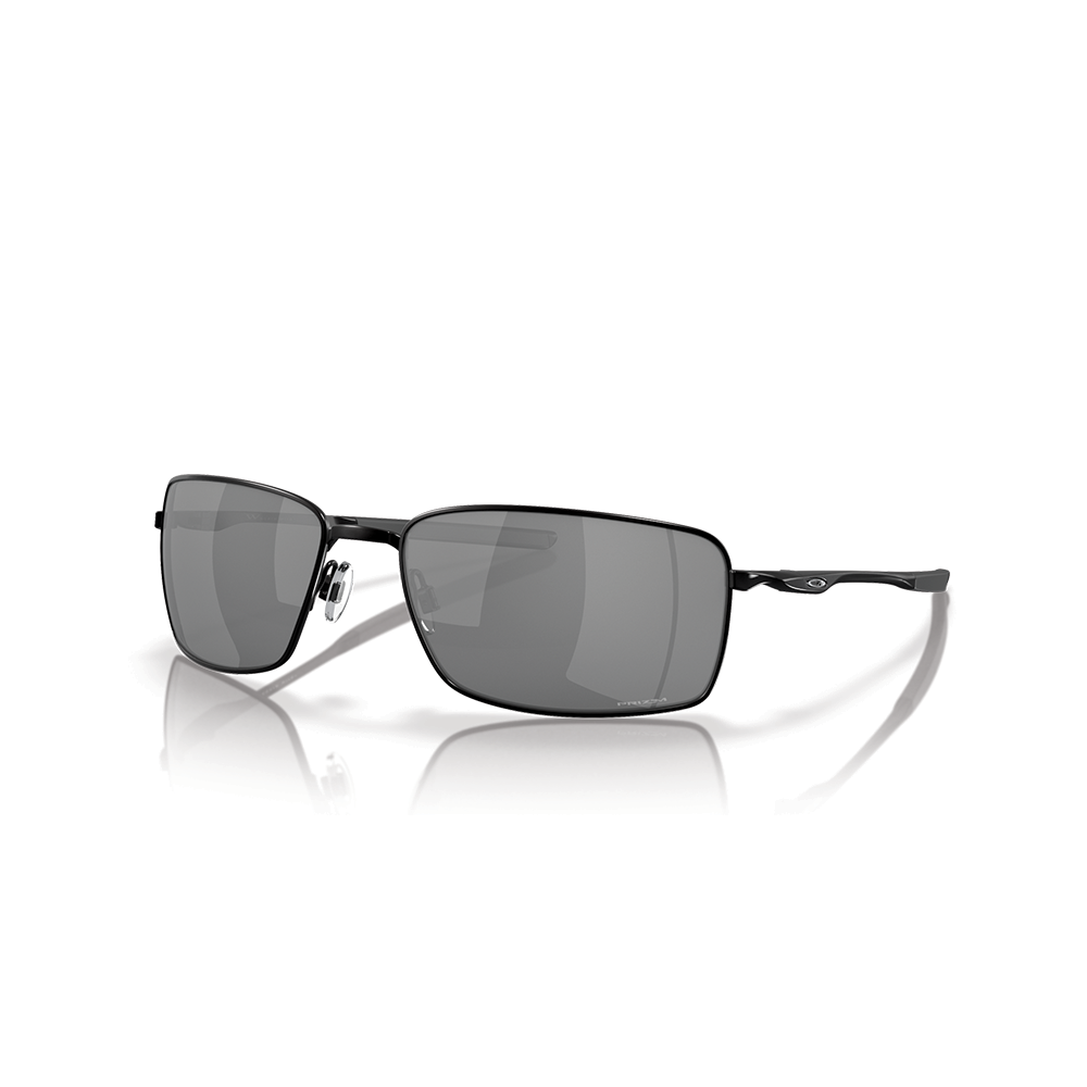 Oakley Square Wire Color: Prizm Black Lenses, Polished Black Frame 1