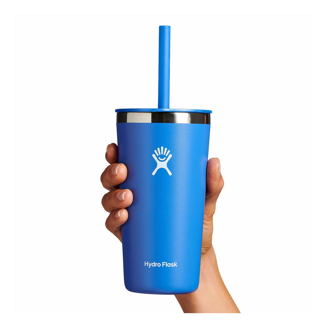 Hydro Flask 20 oz All Around Tumbler with Straw Lid Color: Cascade  4