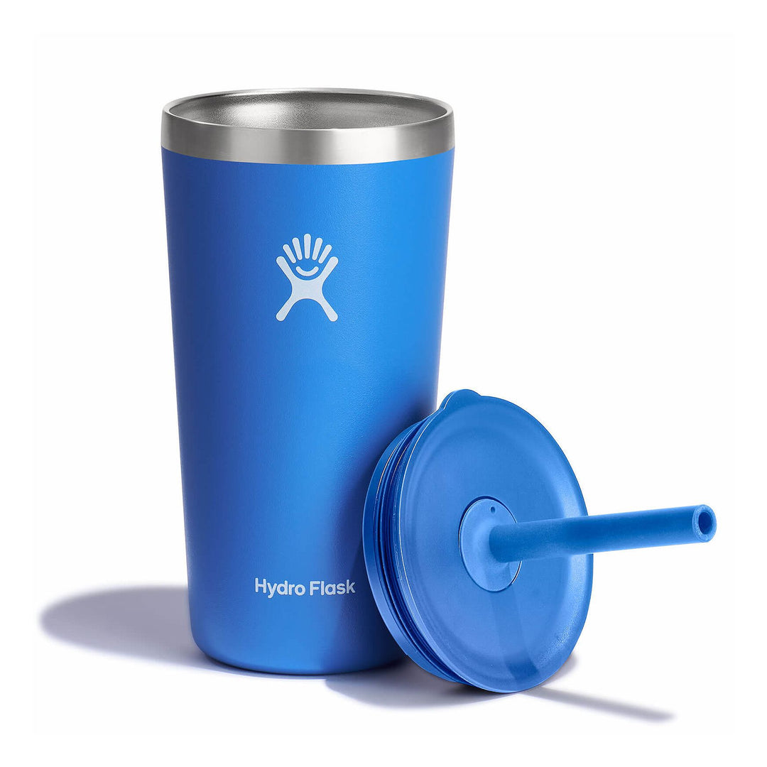 Hydro Flask 20 oz All Around Tumbler with Straw Lid Color: Cascade  5