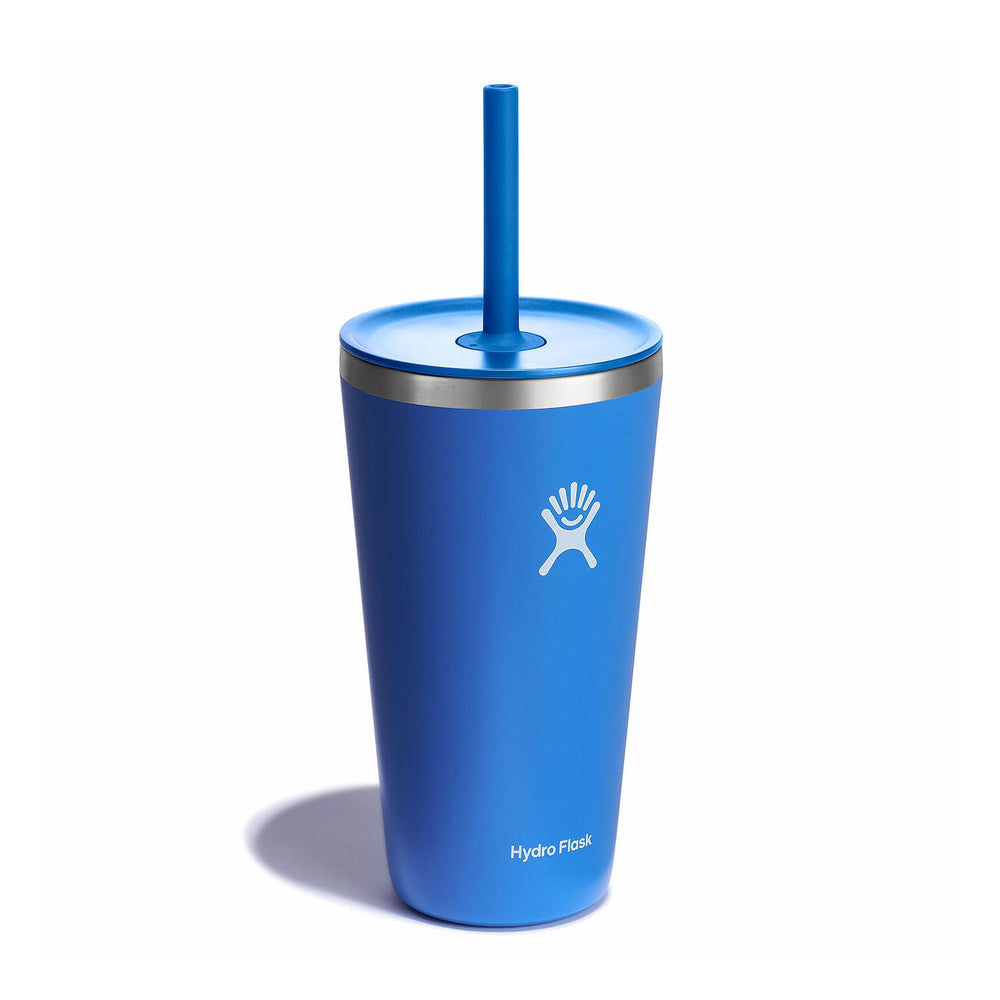 Hydro Flask 28 oz All Around Tumbler with Straw Lid Color: Cascade  4