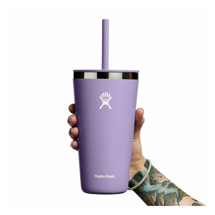 Hydro Flask 28 oz All Around Tumbler with Straw Lid Color: Moonshadow 3