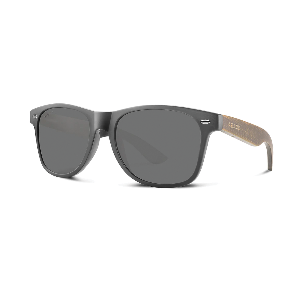 Abaco Polarized Taylor Color: Matte Black Grey Bamboo/Grey 1