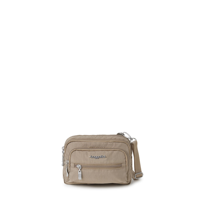 Baggallini Triple Zip Bagg Color: Beach  1