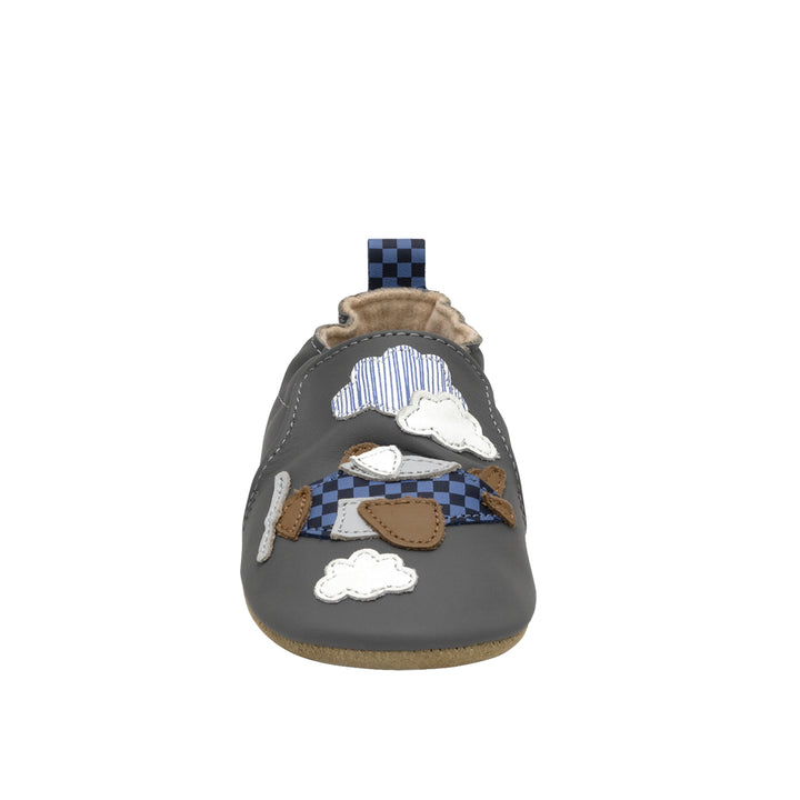 Robeez Little Co-Pilot Soft Soles Color: Grey 4