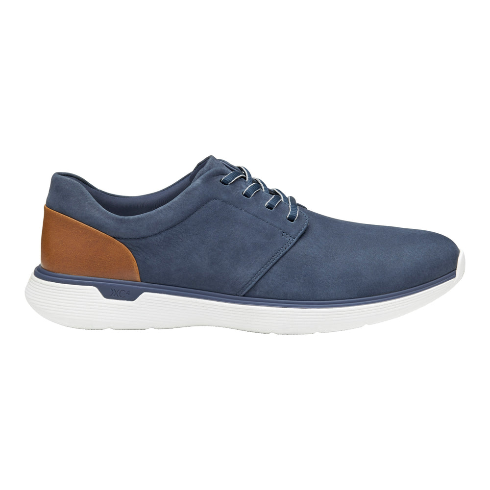 Men's Johnston & Murphy XC4 Prentiss 2.0 Waterproof Plain Toe Color: Navy  2