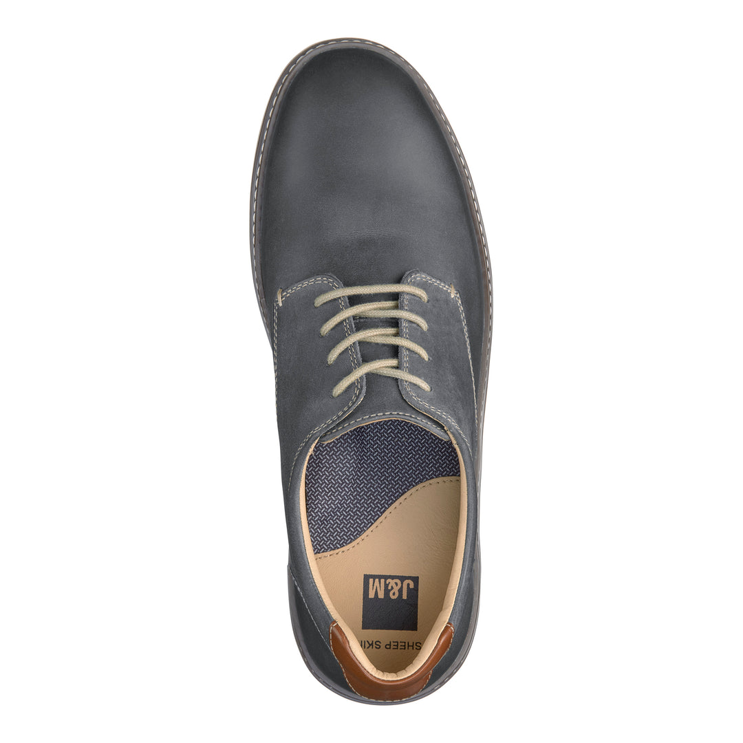 Men's Johnston & Murphy Plain Toe Color: Gray 4