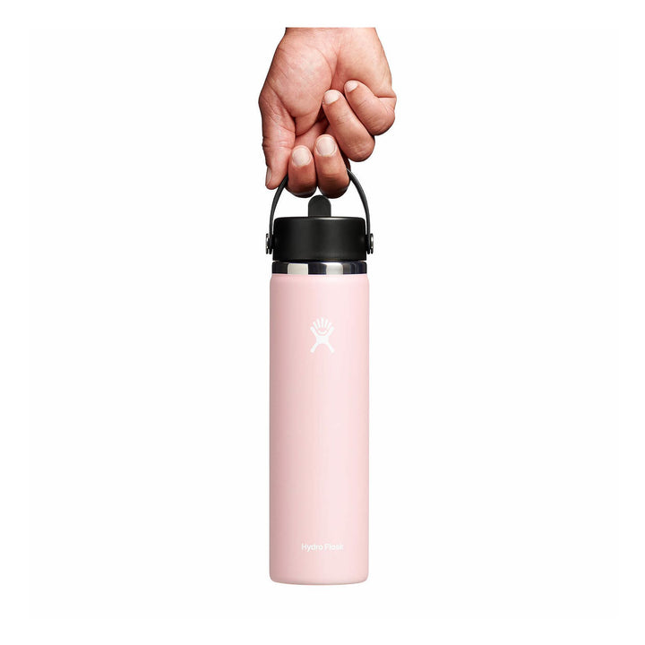 Hydro Flask 24oz Wide Mouth with Flex Straw Cap Color: Trillium  2