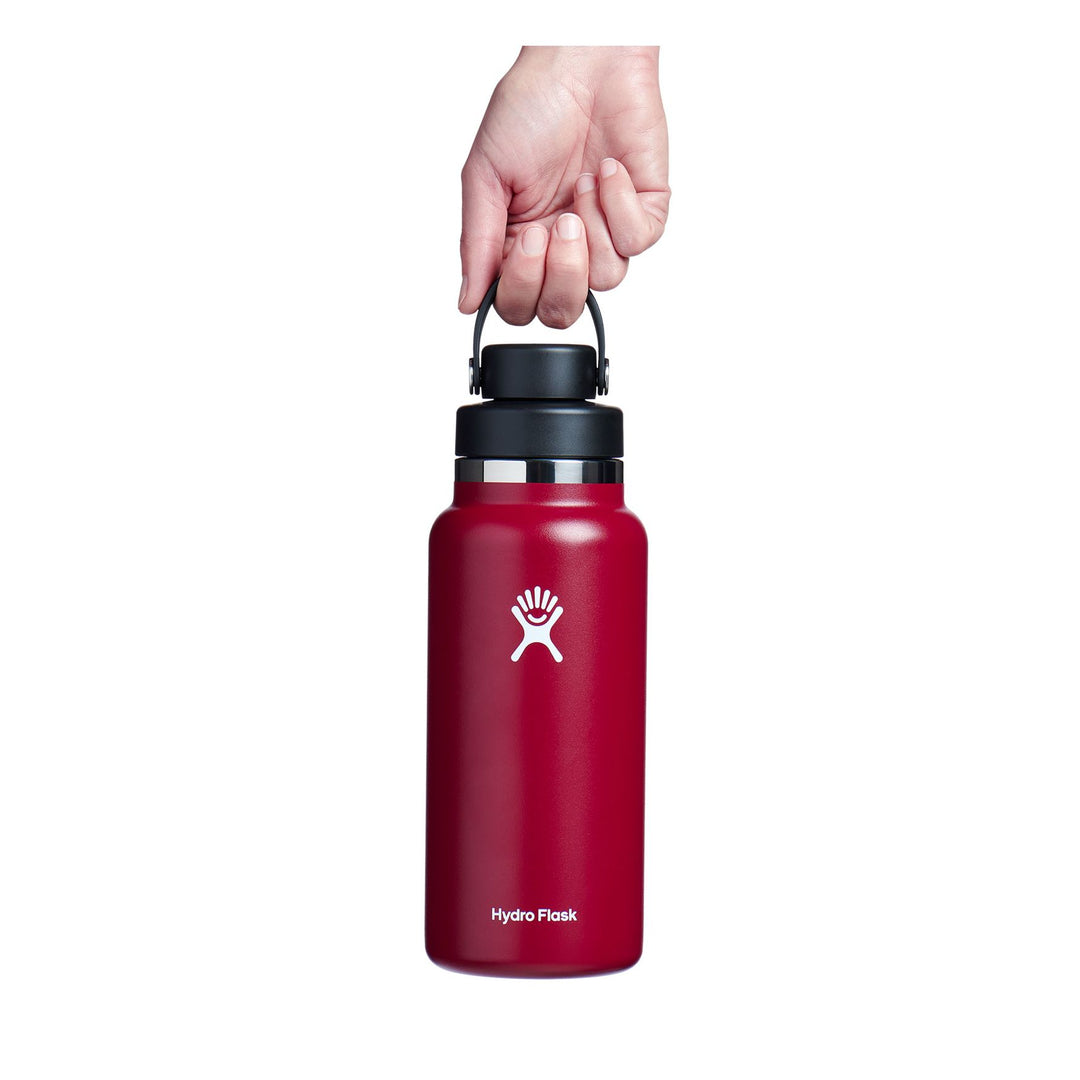 Hydro Flask 32 oz Wide Mouth with Flex Chug Cap Color: Berry