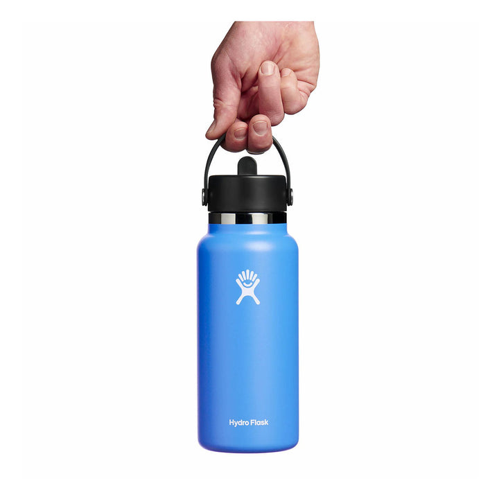 Hydro Flask 32 oz Wide Mouth with Flex Straw Cap Color: Cascade 1