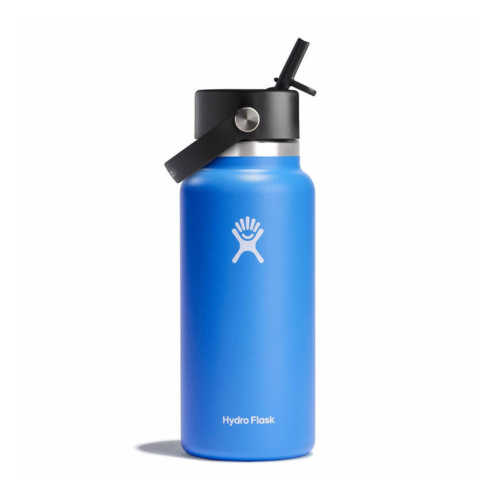 Hydro Flask 32 oz Wide Mouth with Flex Straw Cap Color: Cascade 3