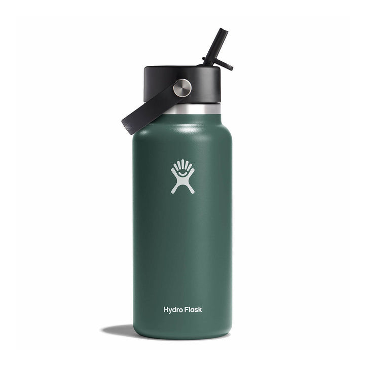 Hydro Flask 32 oz Wide Mouth with Flex Straw Cap Color: Fir 2