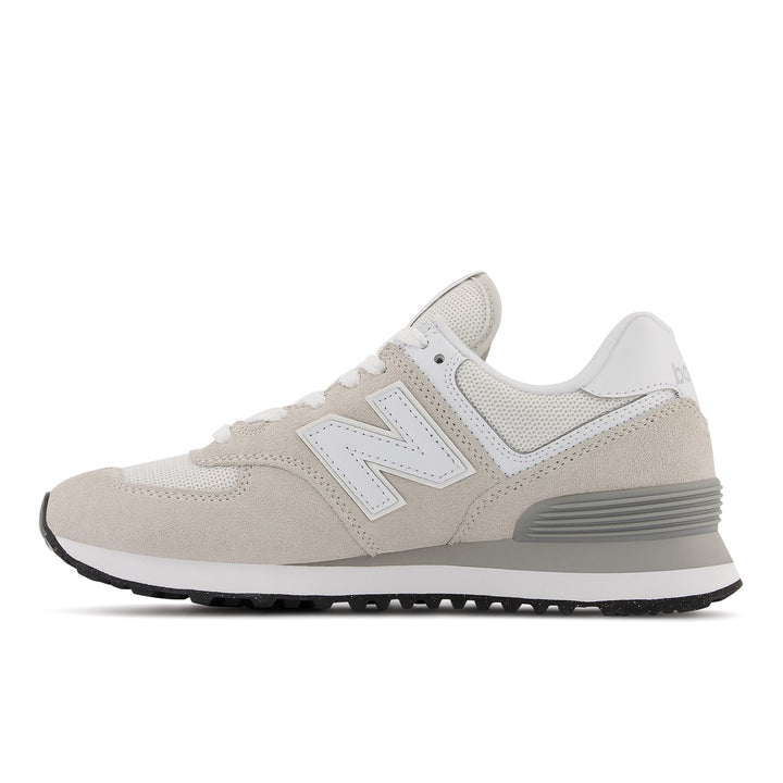 Women's New Balance 574 Core Color: Nimbus cloud with White  5