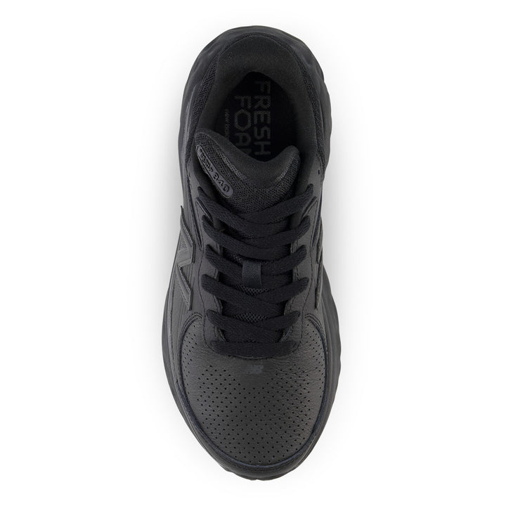 Women's New Balance Fresh Foam X 840Fv1 Slip Resistant Color: Black with Blacktop