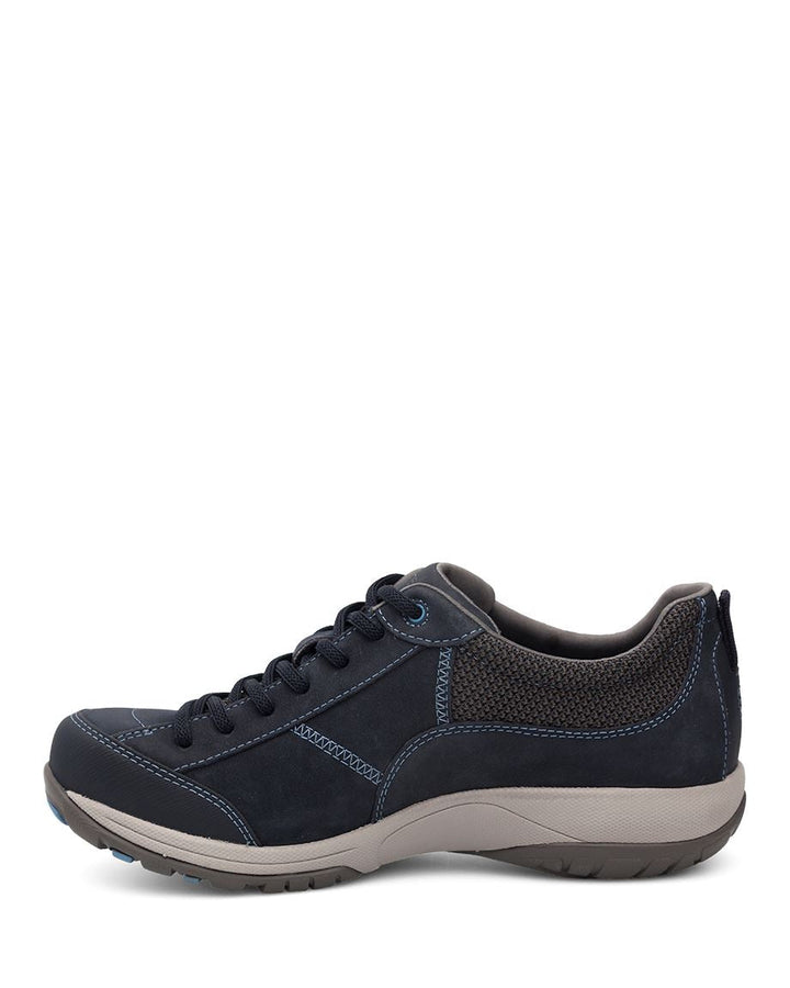 Women's Dansko Paisley Color: Navy Milled Nubuck (WIDE WIDTH)