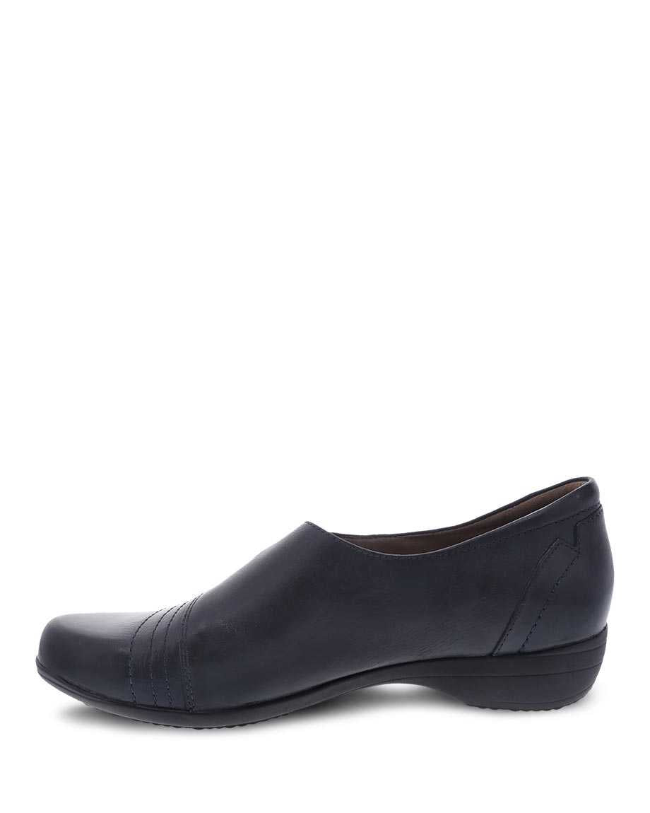 Women's Dansko Franny Color: Navy Burnished Calf